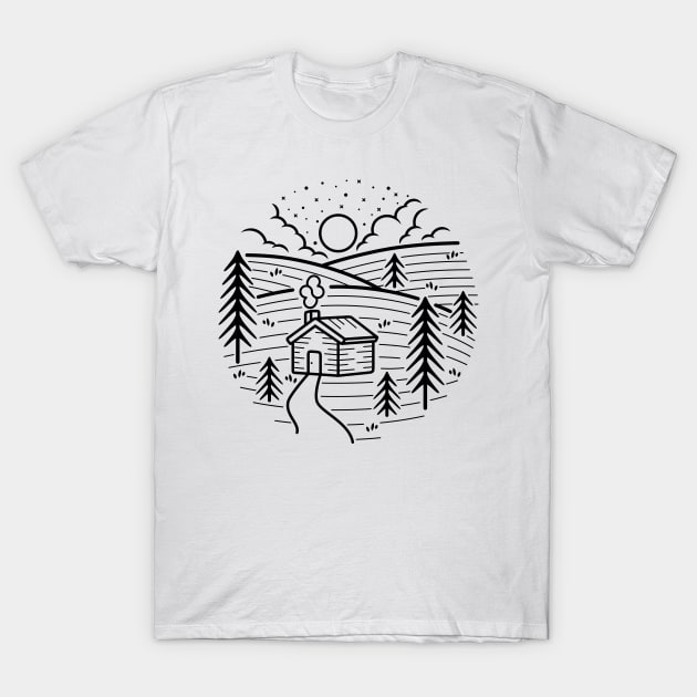 The Valley T-Shirt by ShaDesign